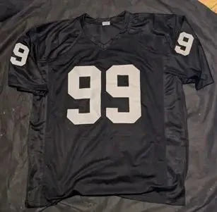 Warren Sapp Signed Autographed Black Custom Jersey With Fivestar Grading COA