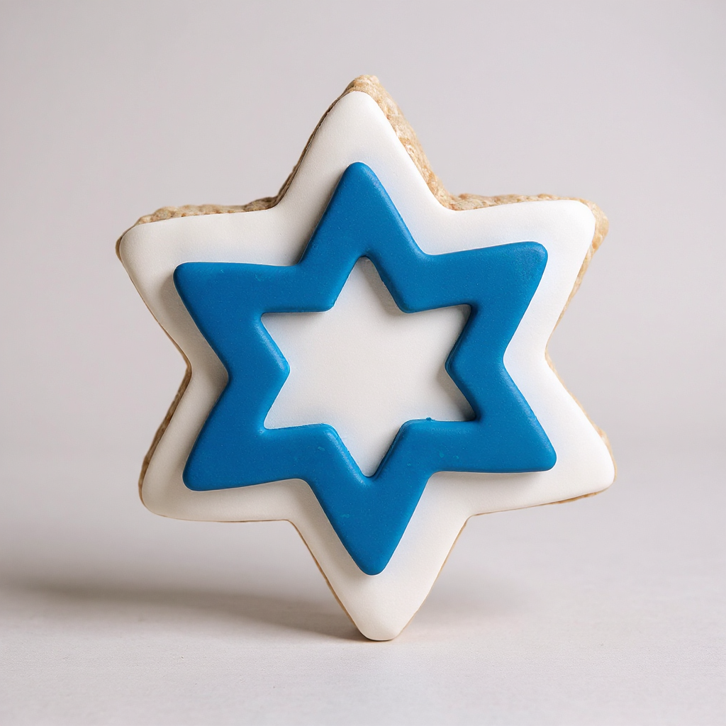 Star of David Rice Crispie Treats