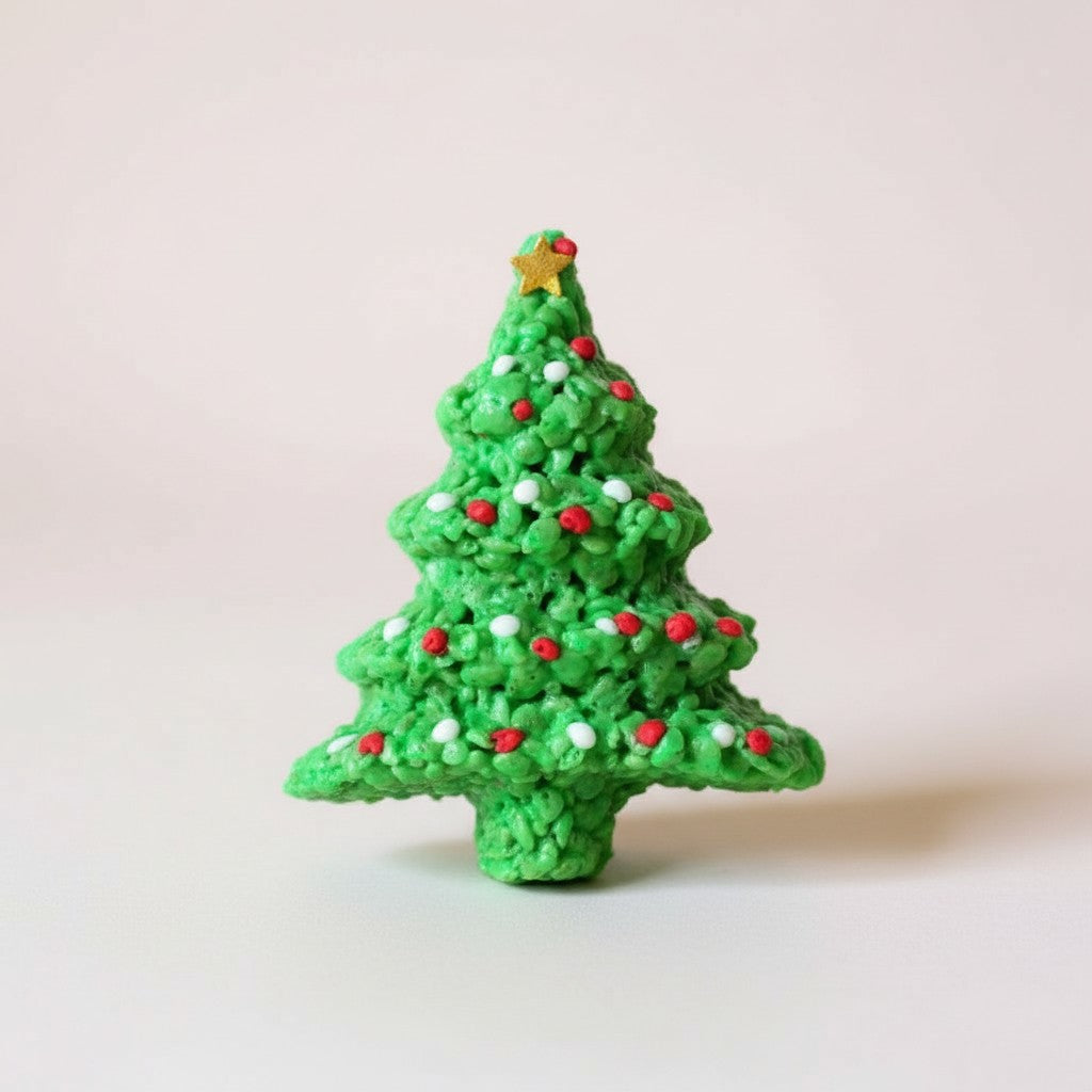 Christmas Tree & Stocking Rice Crispie Treats