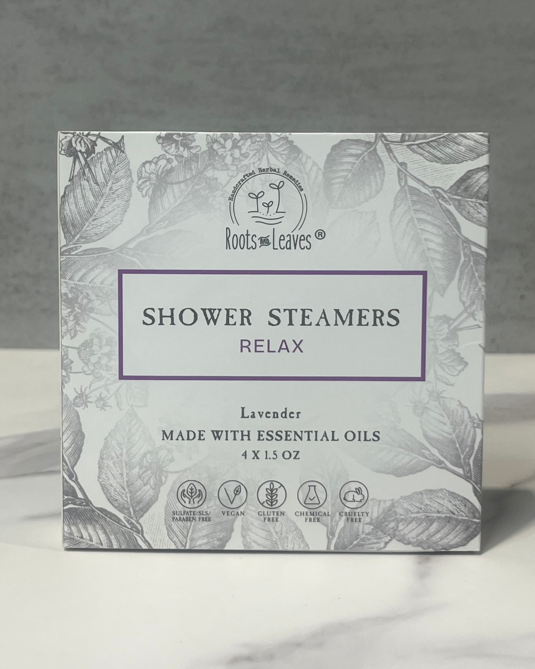 Shower Steamer & Bath Bomb - Relax / Lavender