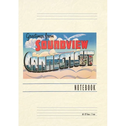 Vintage Lined Notebook Greetings from Soundview - Paperback