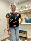 QOS Black Fiesta Icon Tee