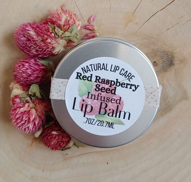 Raspberry Seed Infused Lip Balm