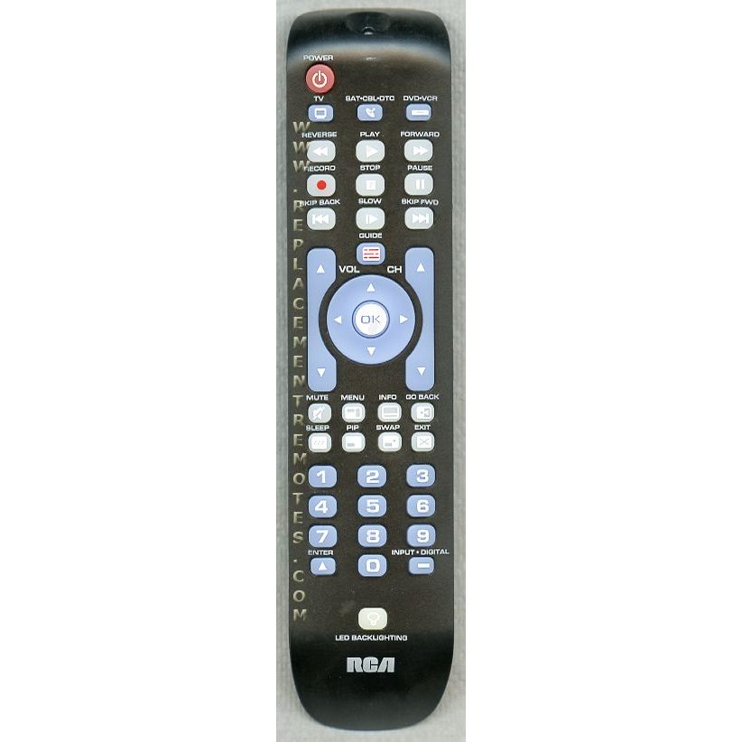 Substitute for RCA RCRN03BR 3-Device Universal Remote Control [RRU401]