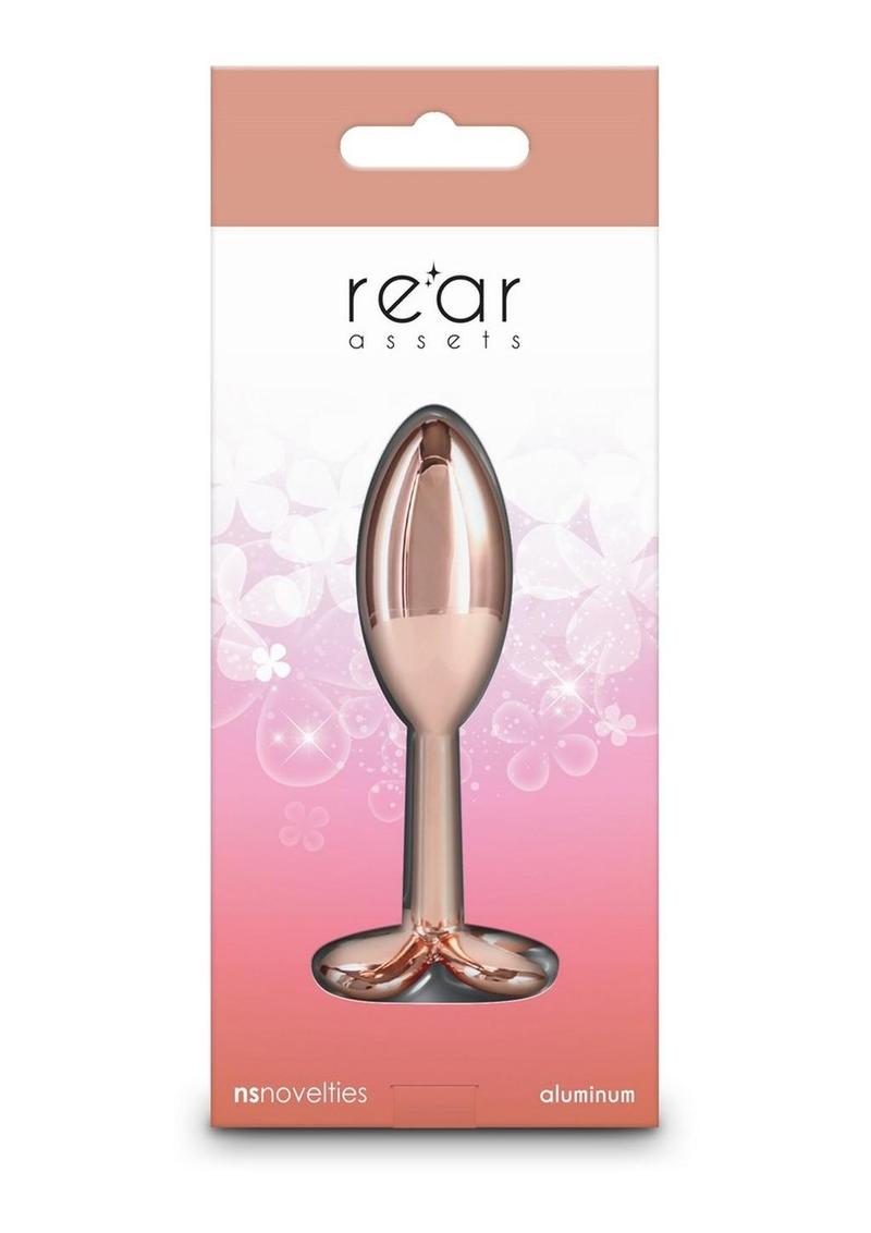 Rear Assets Clover Aluminum Anal Plug – Smoke Finish