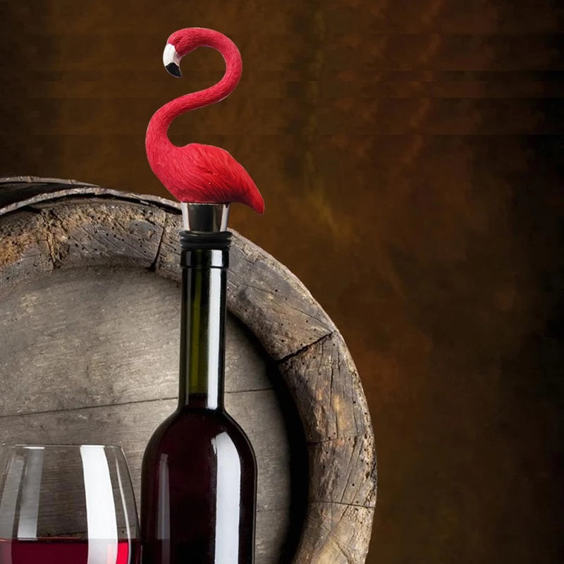 Flamingo Wine Bottle Stopper