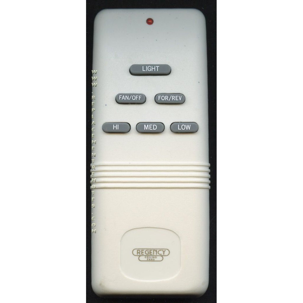 Substitute for Regency G9P2BTAUC7052T Ceiling Fan Remote Control [FAN28RREVKIT]