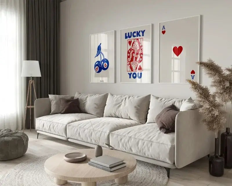 Retro Wall Art Posters Set