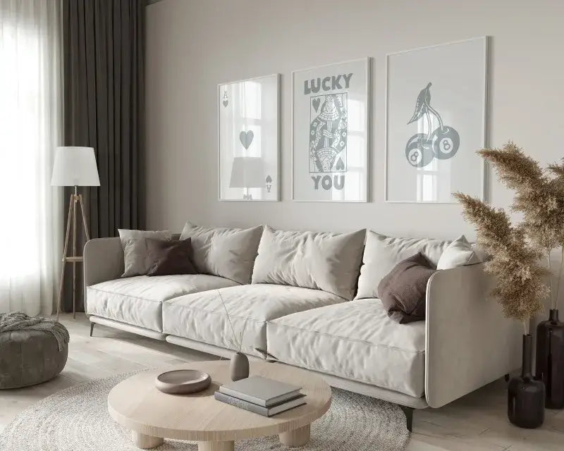 Retro Wall Art Posters Set