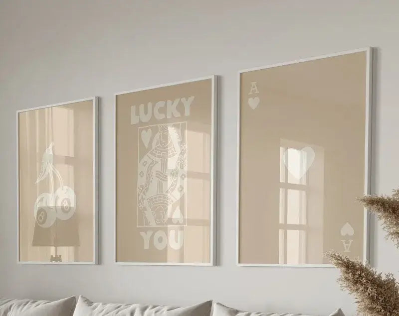 Retro Wall Art Posters Set