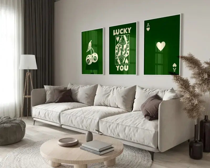 Retro Wall Art Posters Set