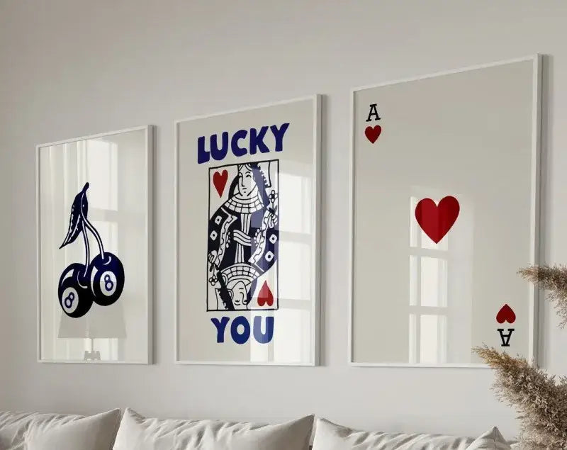 Retro Wall Art Set 3-Piece