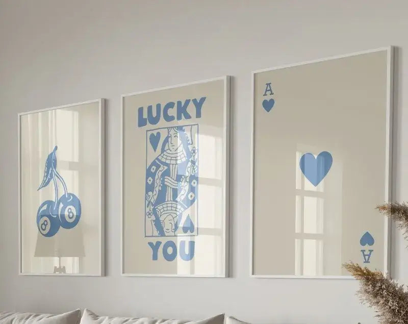 Retro Wall Art Set 3-Piece