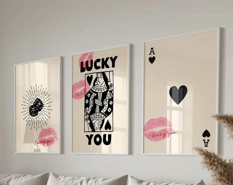 Retro Wall Art Set 3-Piece