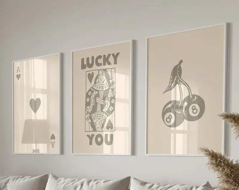 Retro Wall Art Set 3-Piece