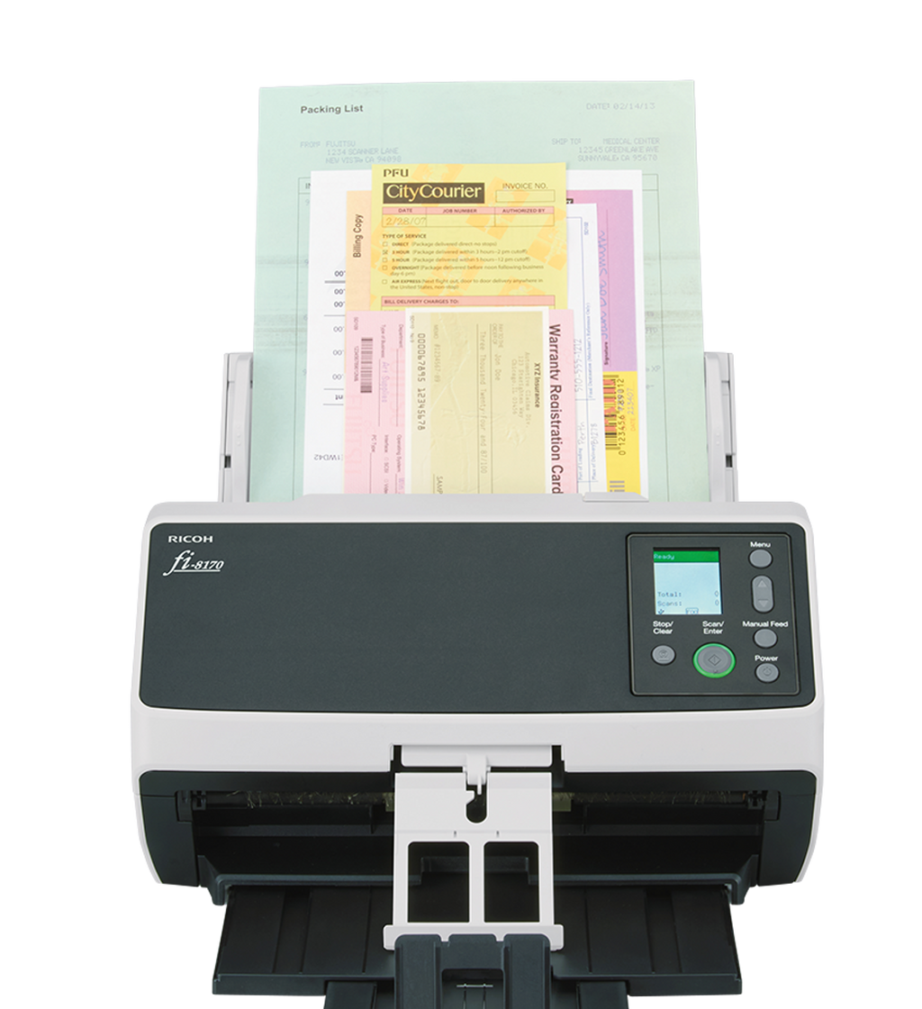 Fujitsu Ricoh fi-8170 ADF Document Scanner 70ppm PA03810-B055