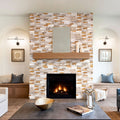 Riverrock Ledger 3D Natural Stone Wall Tile 6x24 - Split Face