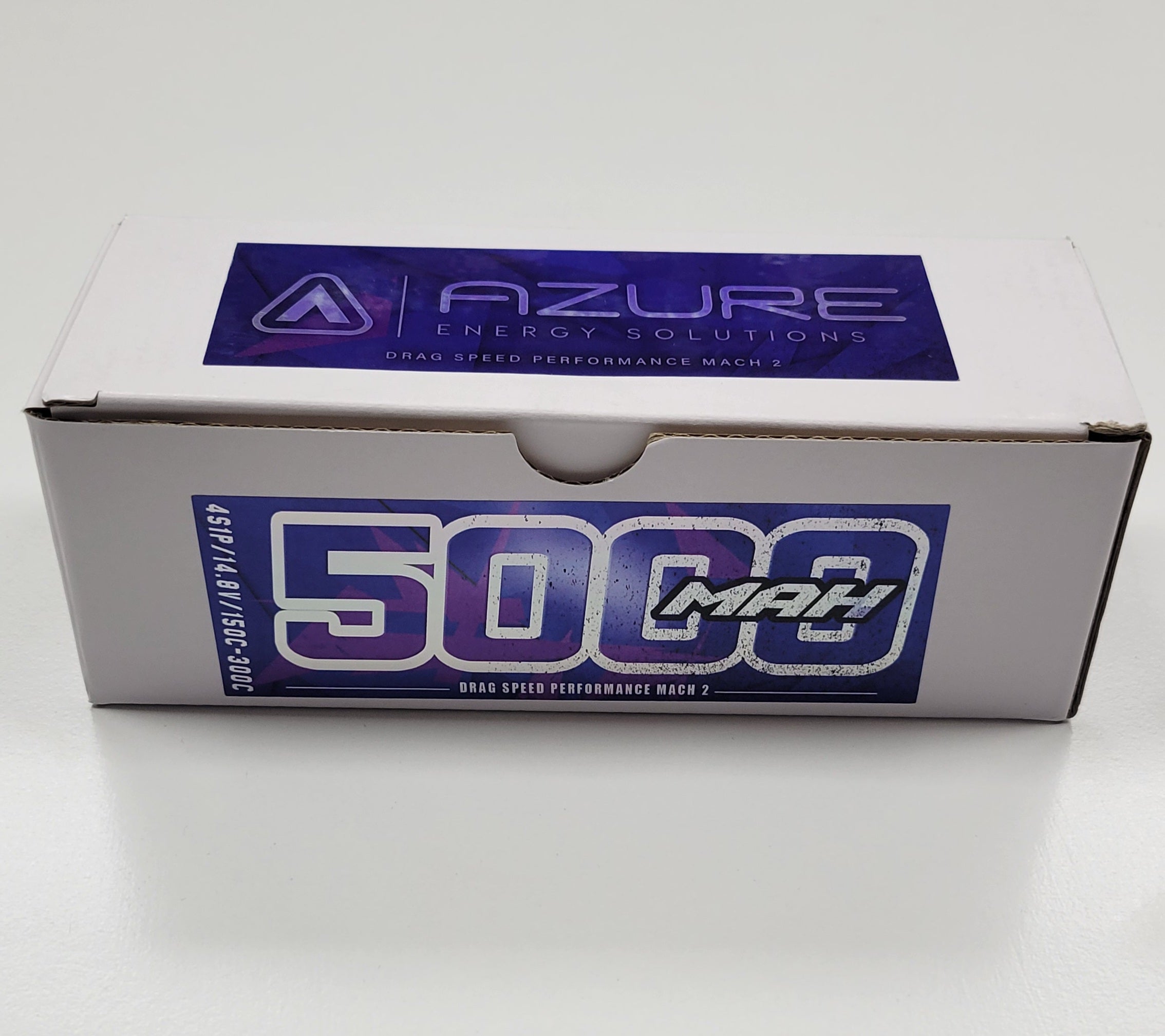AZURE RACING SERIES 4s 5000 MAH MACH 2-V3 LIPO BATTERYS *COMPETITION SERIES*