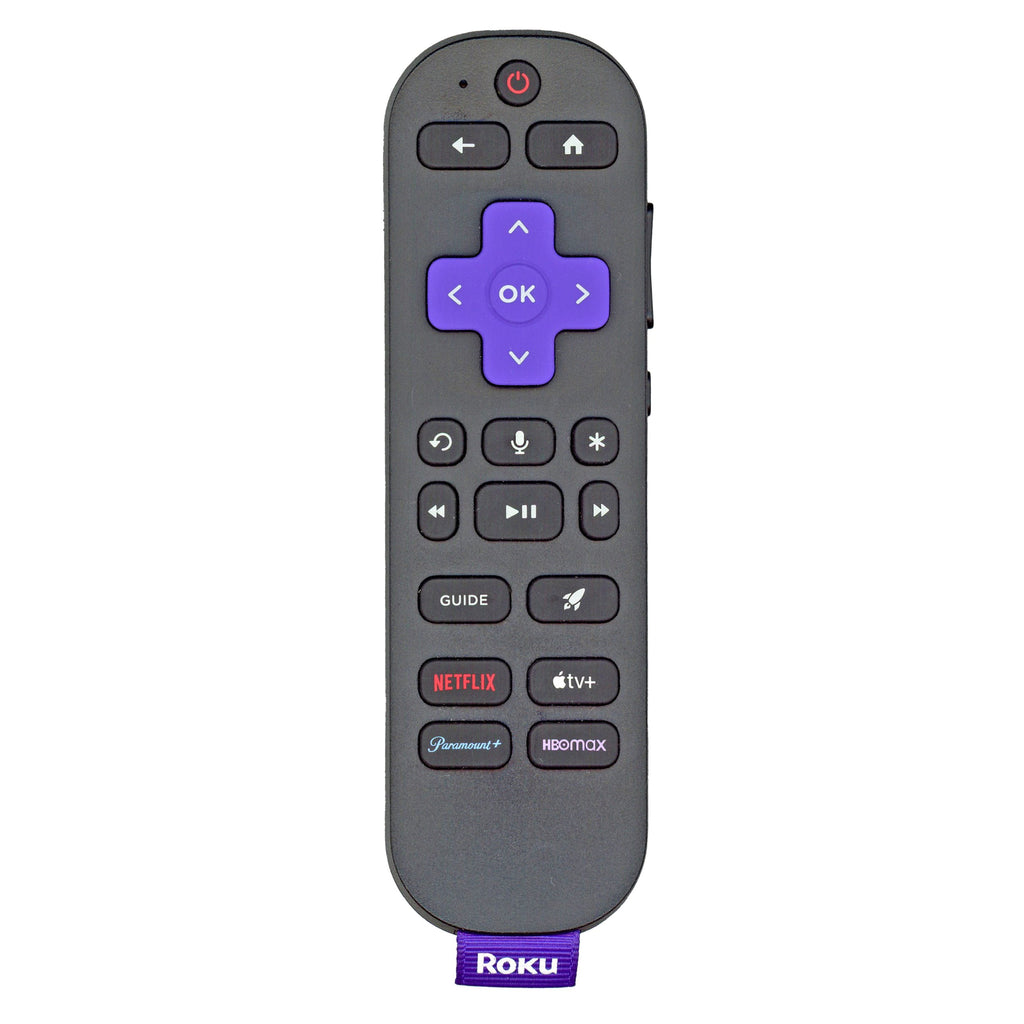 Roku RCOS1 Roku Voice Remote Pro 2nd edition Streaming Remote Control - Netflix, Apple TV +, Paramount, HBOMax - 3026000039