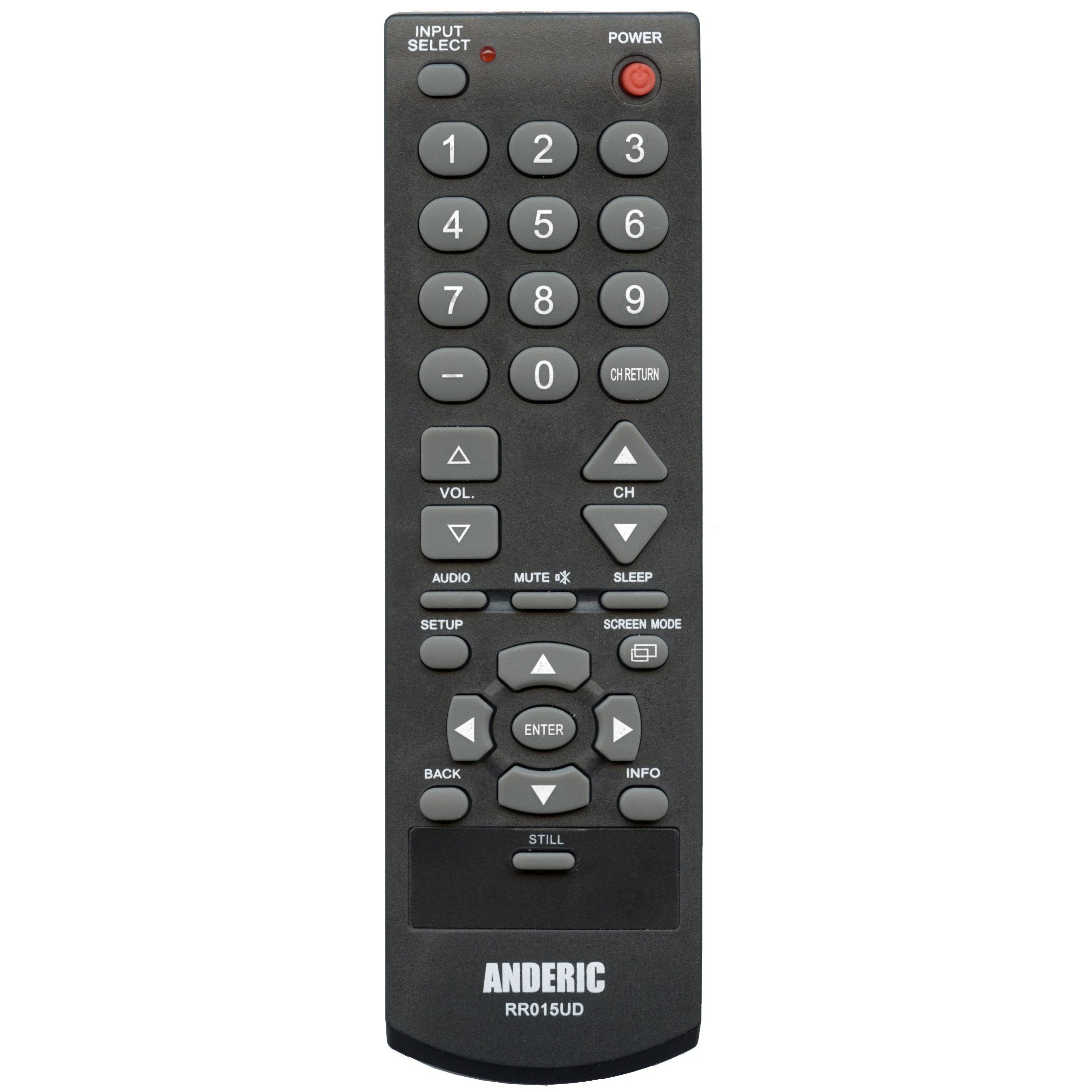 Funai NH001UD Emerson / Sylvania Flat Panel LCD TV Remote Control