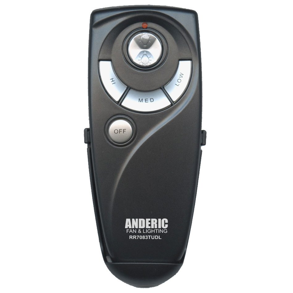Substitute for Hampton Bay UC7083T Ceiling Fan Remote Control with Up/Down Light Buttons CHQ7083T - [RR7083TUDL]