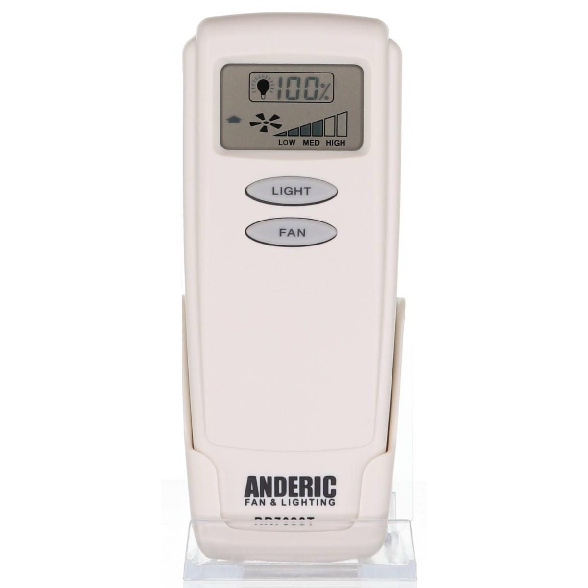Substitute for Hunter CHQ8BT7098T Ceiling Fan Remote Control [RR7099T]