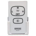 Substitute for Harbor Breeze UC7221T CHQ7221T Ceiling Fan Remote Control [RR7221T]