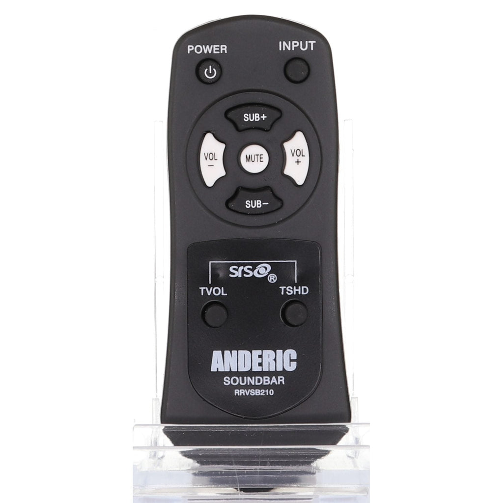 Substitute for Vizio VR8S Sound Bar Remote Control [RRVSB210]