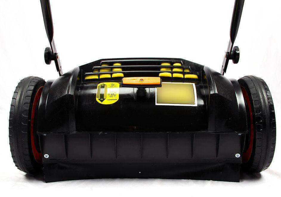 RT980 38" Dual Spin Manual Push Floor Sweeper, Up to 38000 Sqft/h Working Efficiency