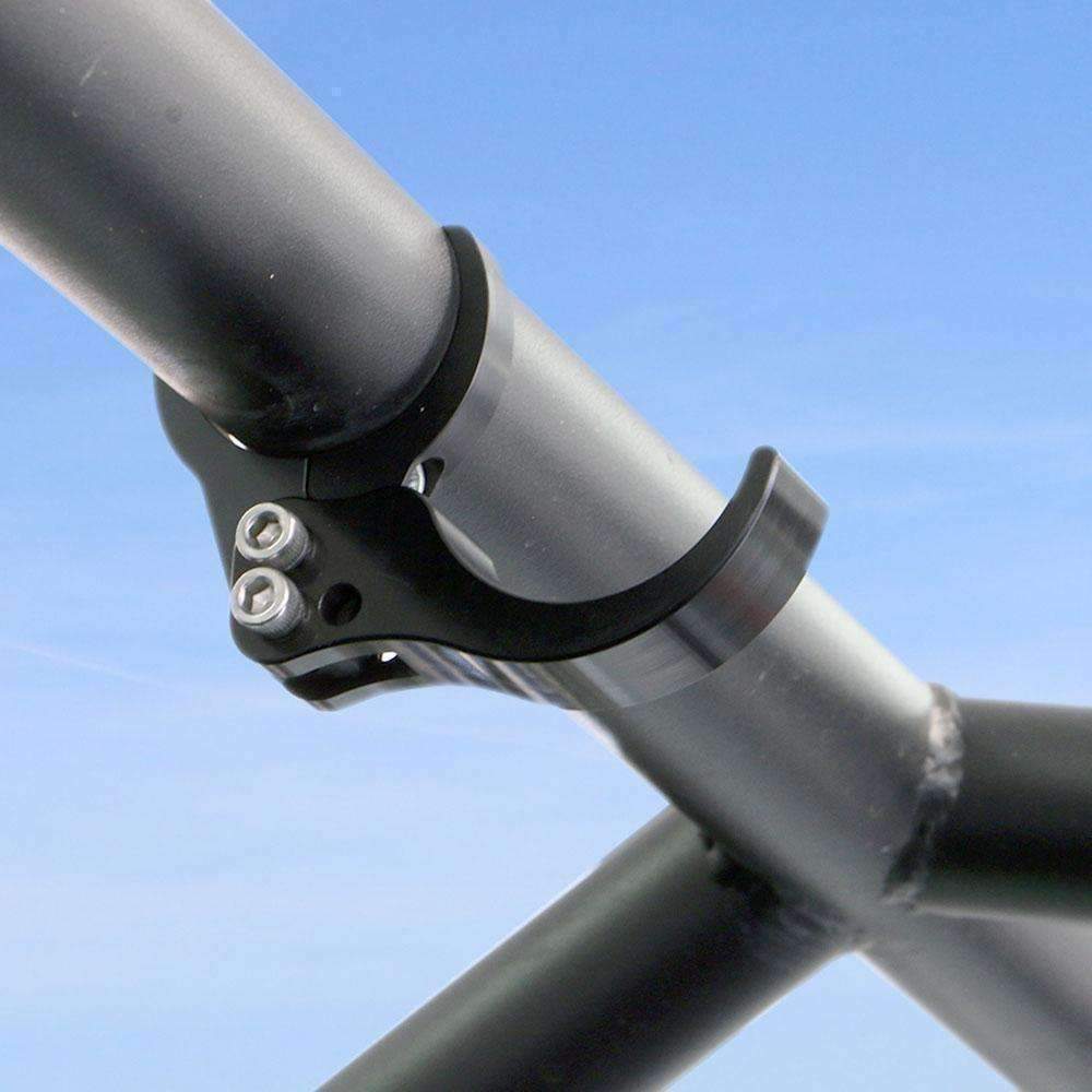 Helmet Hanger with Bar Mount - 1  Inch Tube Diameter