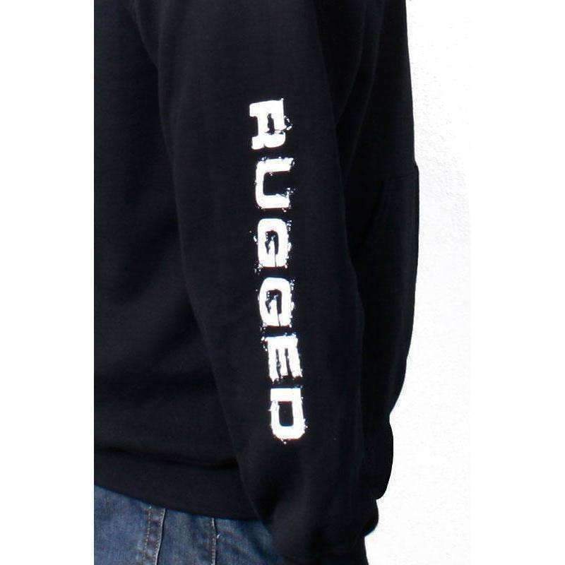 Rugged Radios Zip-Up Hoodie - Large