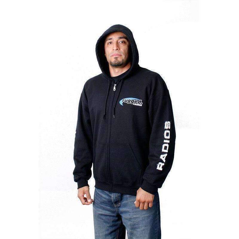 Rugged Radios Zip-Up Hoodie - Small