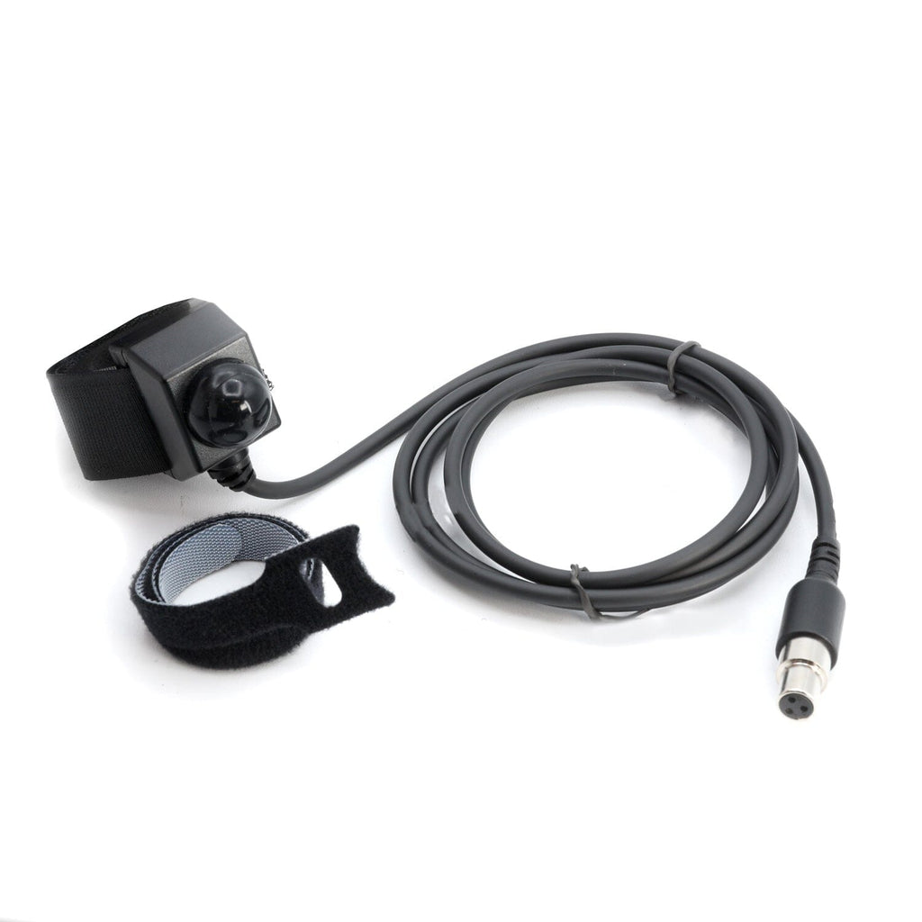 Velcro Mount Push to Talk (PTT) Buttons for Intercoms - Driver PTT- Coil Cord