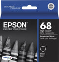 New, Pre-Owned - Epson 68 Black Ink Cartridge