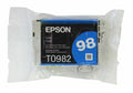 New, Pre-Owned - Epson 98 Cyan ( T0982 ) Ink Cartridge