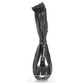 Samsung TV AC Power Cable | Right-Angle C7 Figure-8 Female to Right-Angle 2-Prong Male | Non-Polarized - 3903-000853