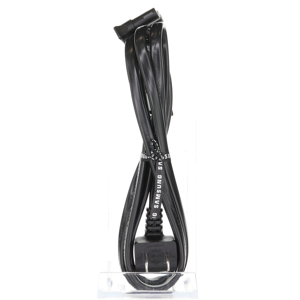 Samsung 3903-000985 AC TV Power Cable | Right Angle 2 prong to Right Angle C7 (Figure 8) | 6 foot - 3903-000985