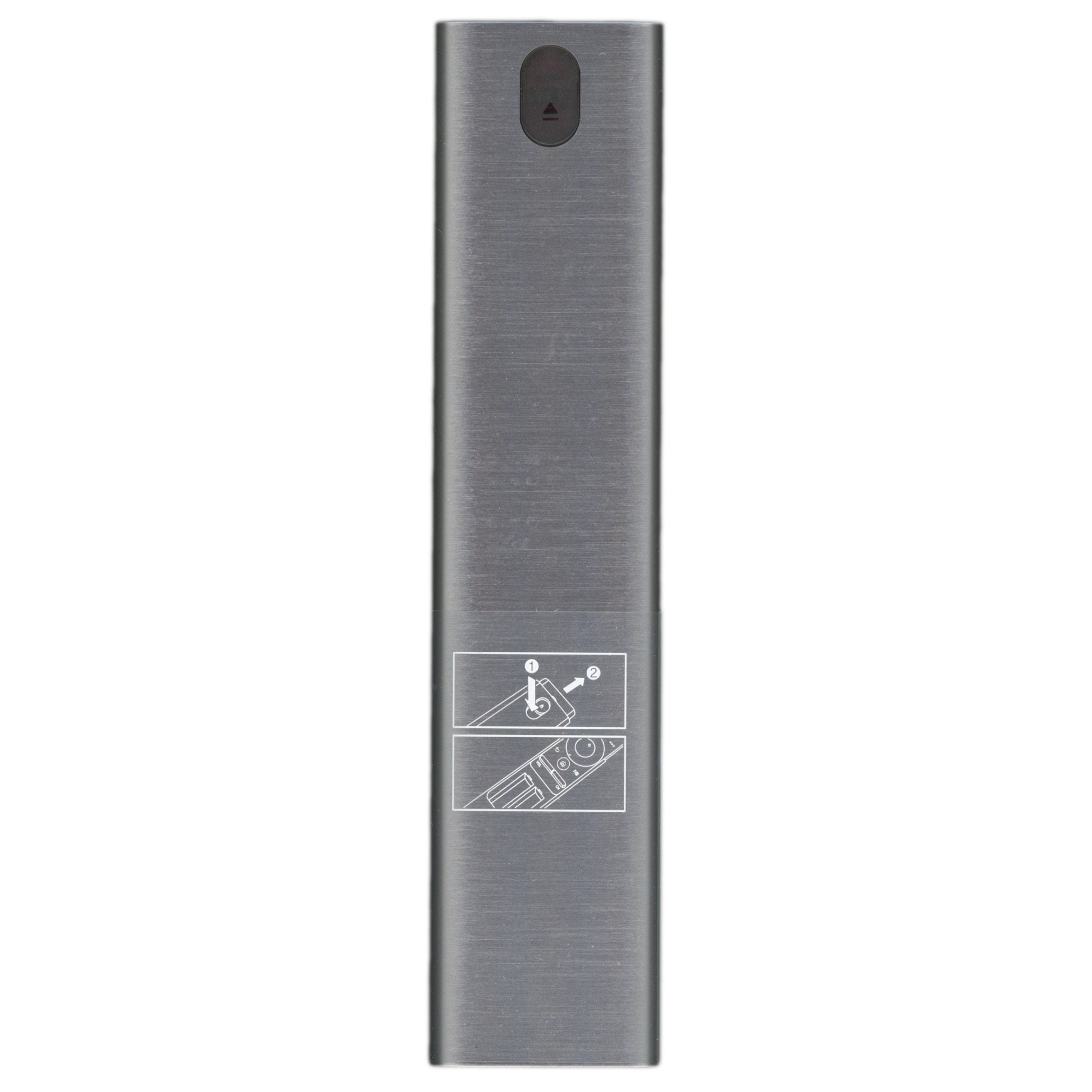 Samsung BN59-01265A RF VOICE TV Remote Control | Metal | Voice | RF and IR - BN5901265A