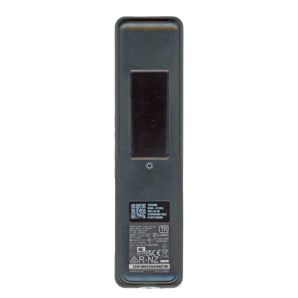 Samsung BN59-01432J Solar Cell Voice Smart TV Remote Control | RF & IR | 2023 – BN5901432J