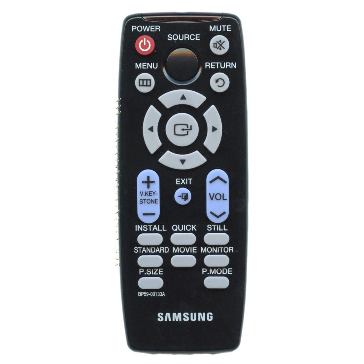 Substitute for Samsung BP59-00133A Projector Remote Control - BP5900133A [RR3720]