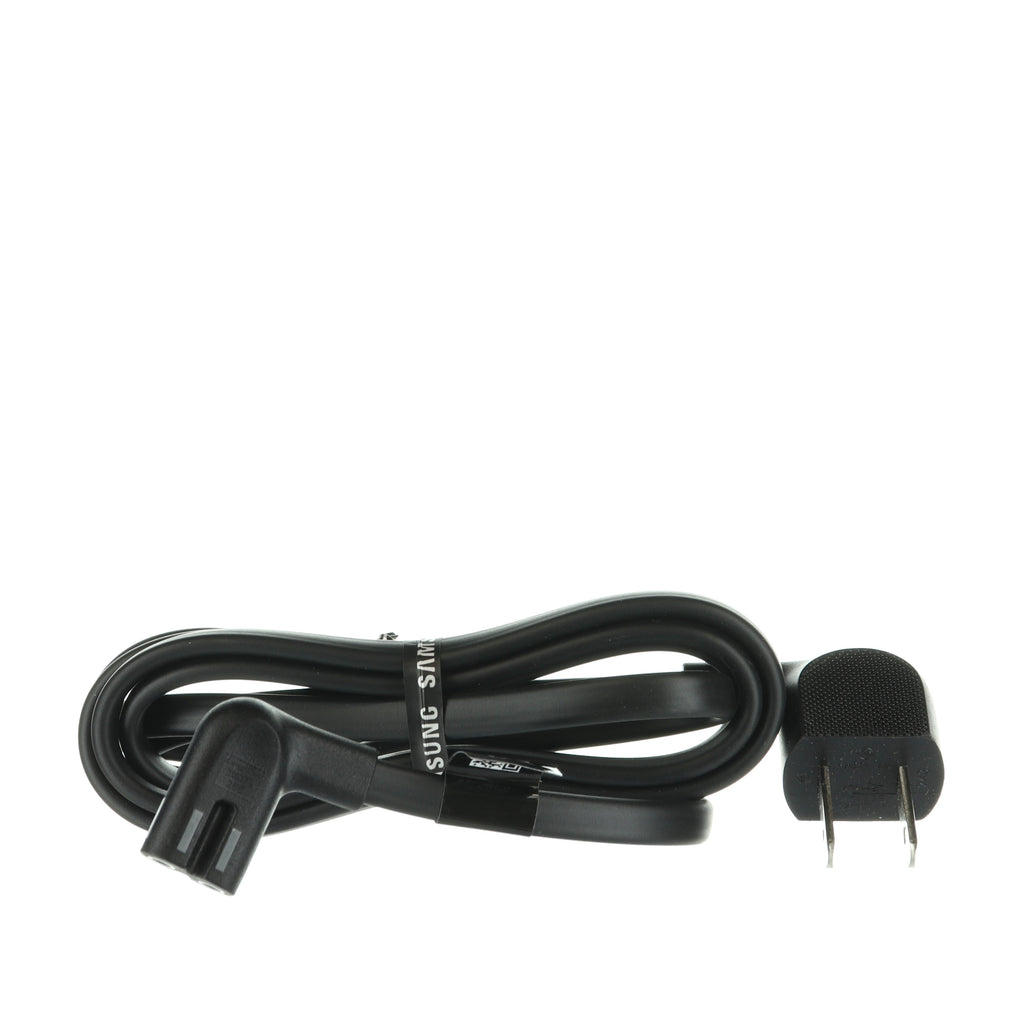 Substitute for Samsung 3903-001188 Gray AC Power Cable | 5 ft - C7 Elbow Figure 8 to Elbow 2-Prong | Non-Polarized – 3903-001188