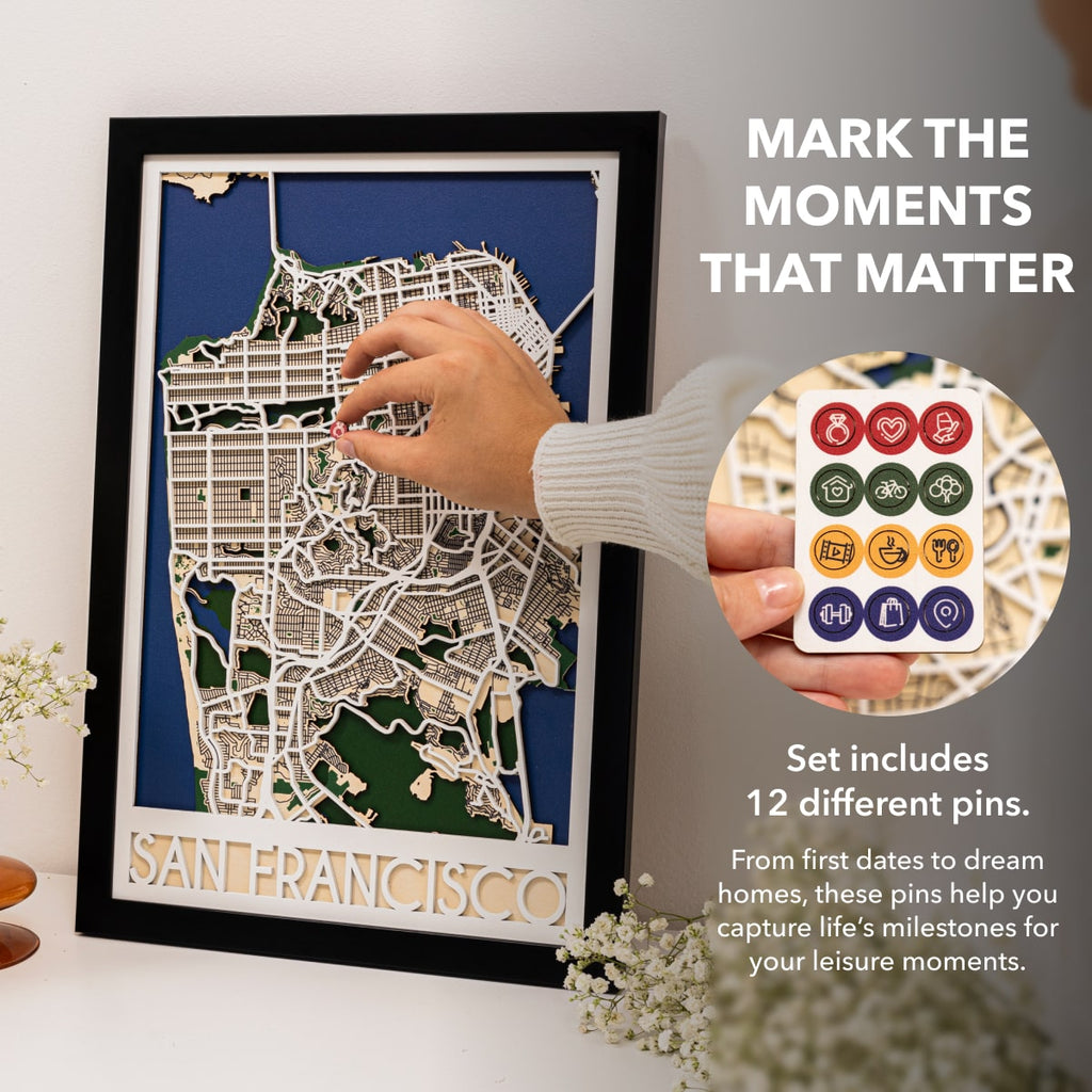 3D City Map San Francisco