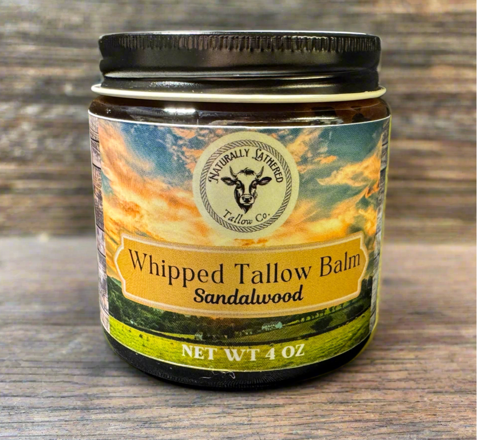 Sandalwood Whipped Tallow Balm