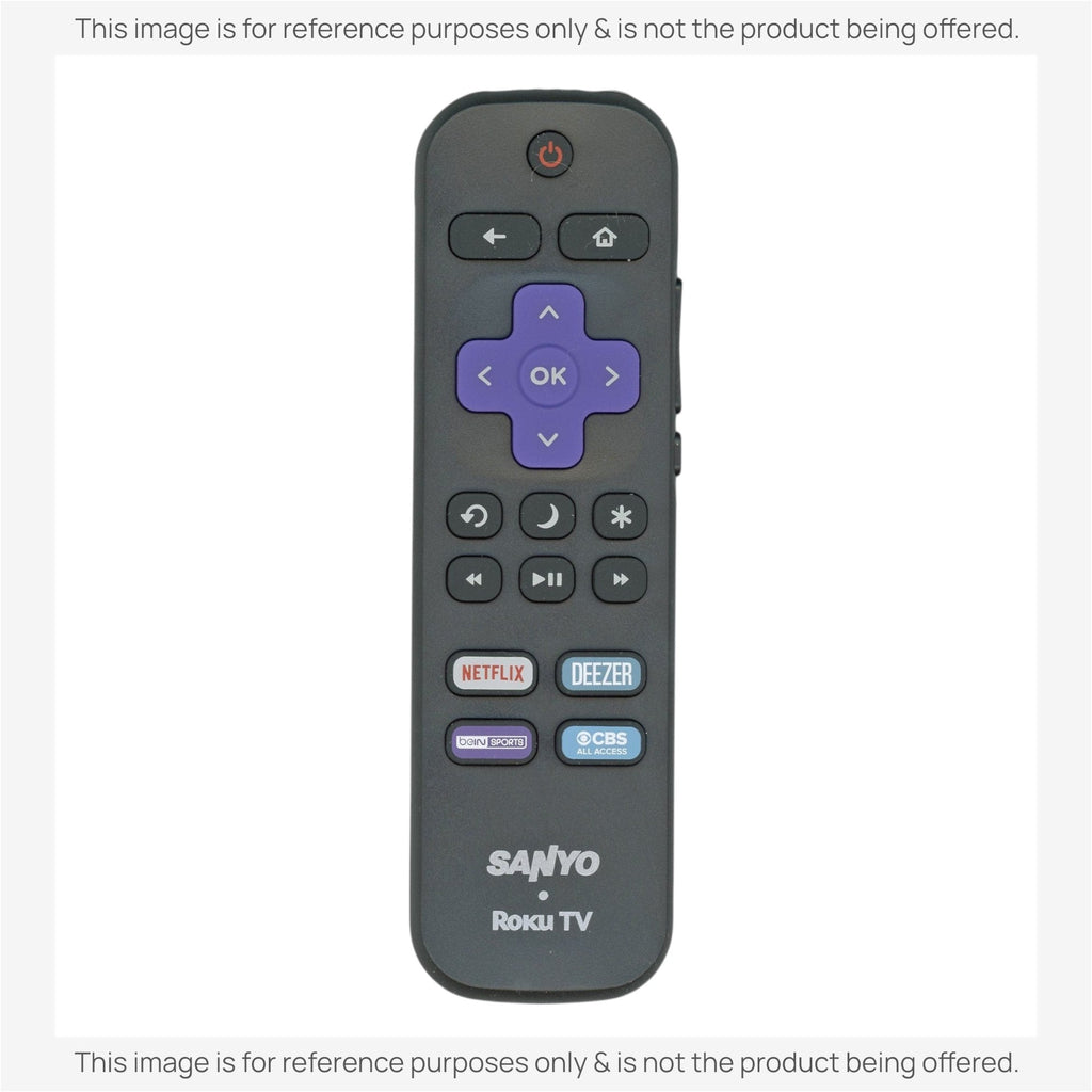 Substitute for Sanyo 101018E0040 ROKU TV Remote Control [RRLF16]