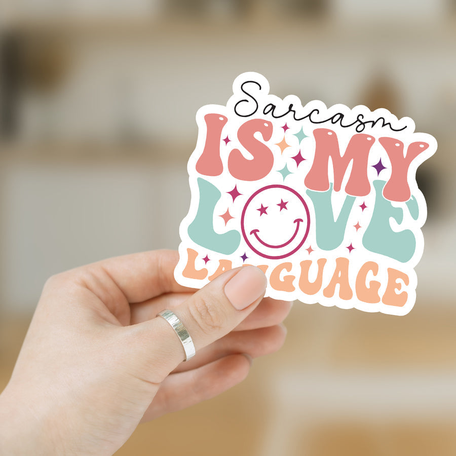 Sarcasm Vinyl Sticker Pack For Water Bottles Mugs Luggage Journals Durable Weatherproof