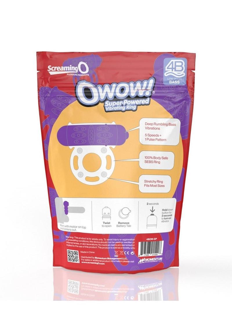 Screaming O Wow! Super Powered Vibrating Ring