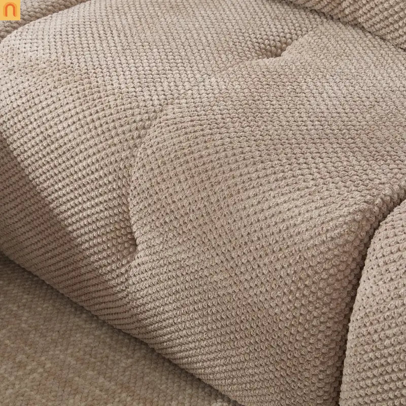 loveseat Modular Taupe Polyester No Assembly 2-Piece
