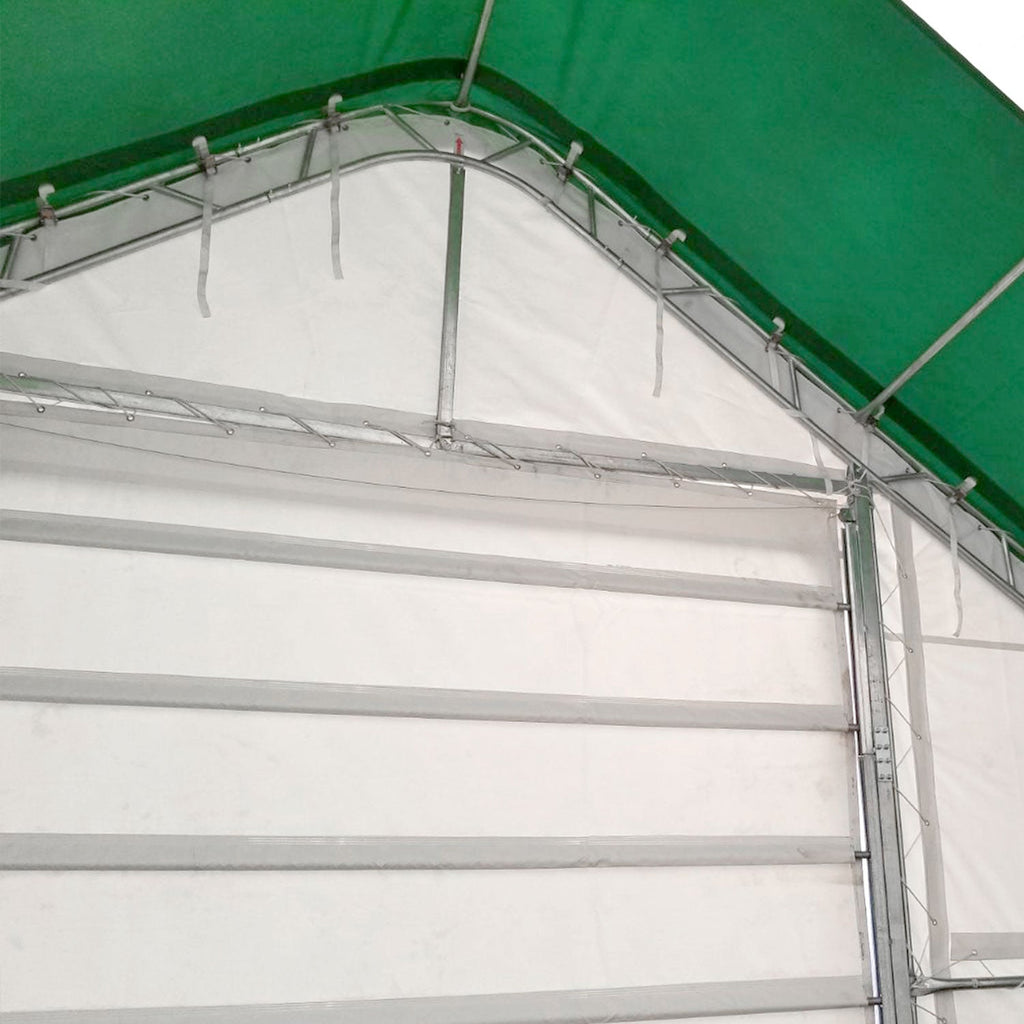 W30'xL40'xH20' Double Truss Storage Shelter