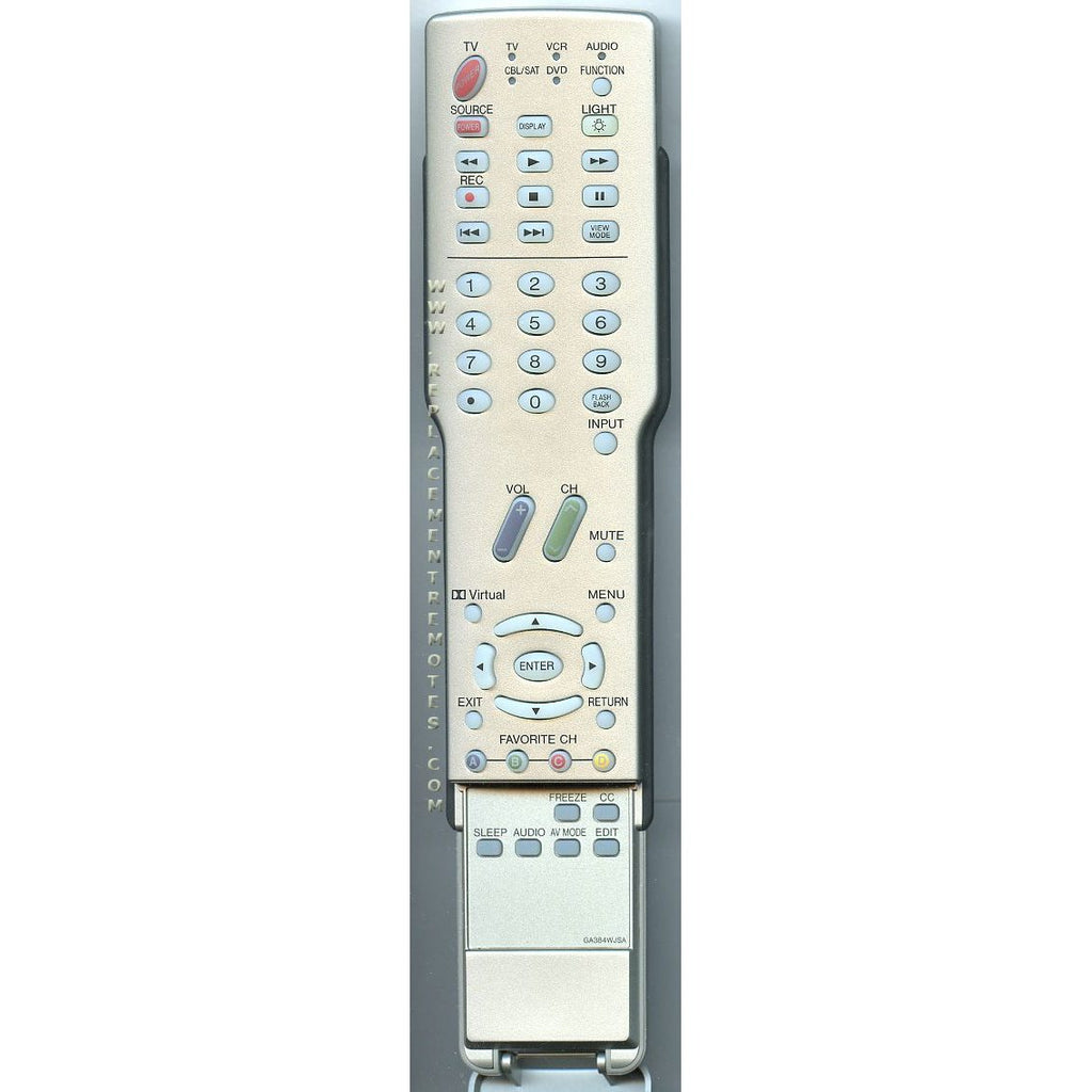 Sharp GA384WJSA TV Remote Control