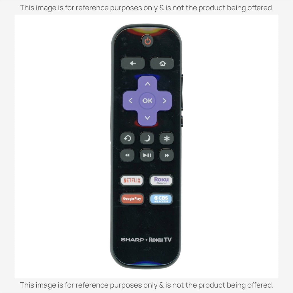Substitute for Sharp LC-RCRCA-21 ROKU TV Remote Control LCRCRCA21 [RRLC16]
